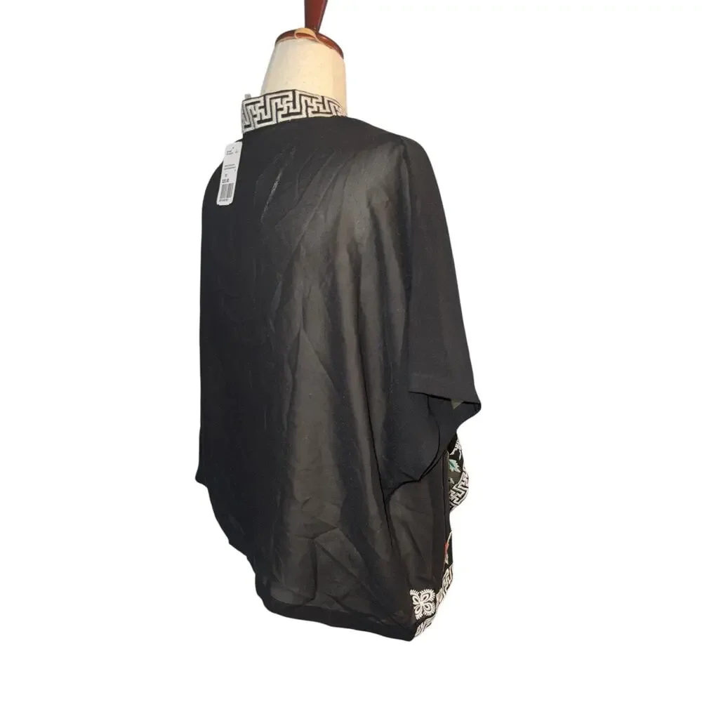 Forever 21 boho asymmetrical sheer oversized shrug XS - NWT - Picture 6 of 8